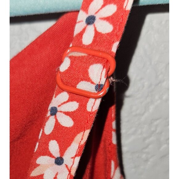 Old Navy Woman Size L Baby Doll Y2K Sundress Floral Print Midi  Smocked Back - Picture 4 of 7